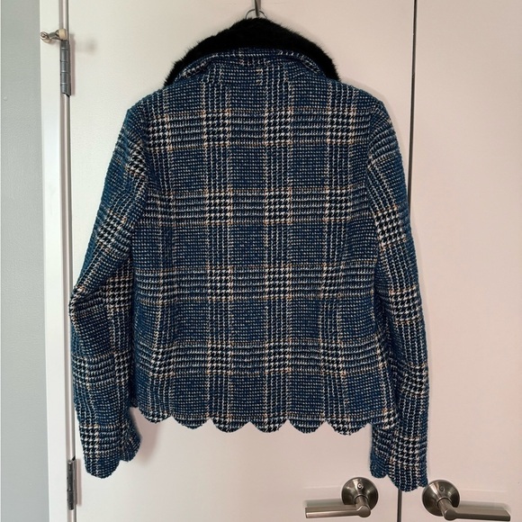 Anthropologie Dolce Cabo Plaid Jacket - Picture 6 of 8